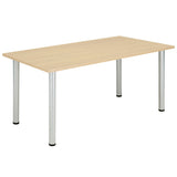 Core Pole Leg Rectangular Meeting Table