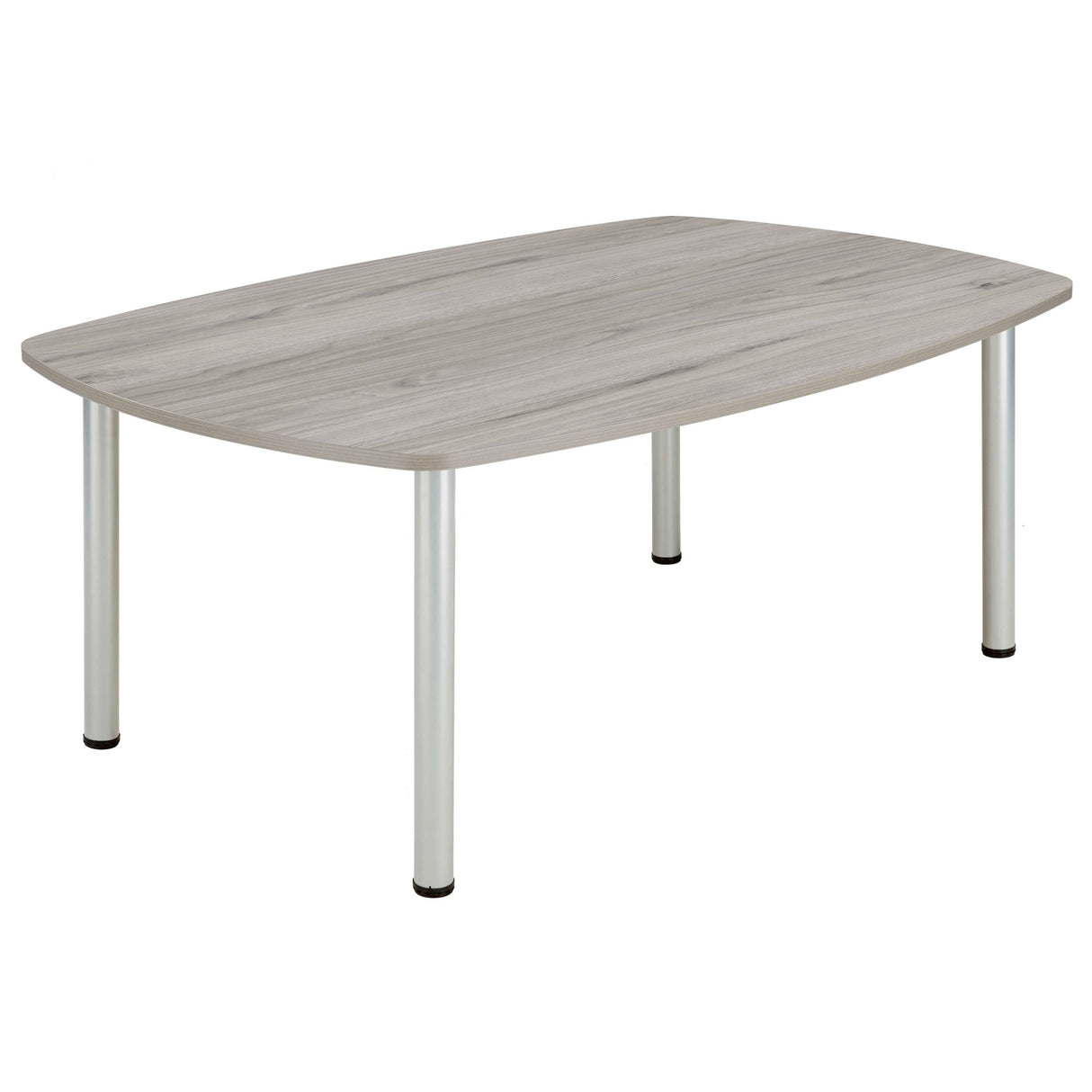 Core Pole Leg Barrel Shaped Meeting Table