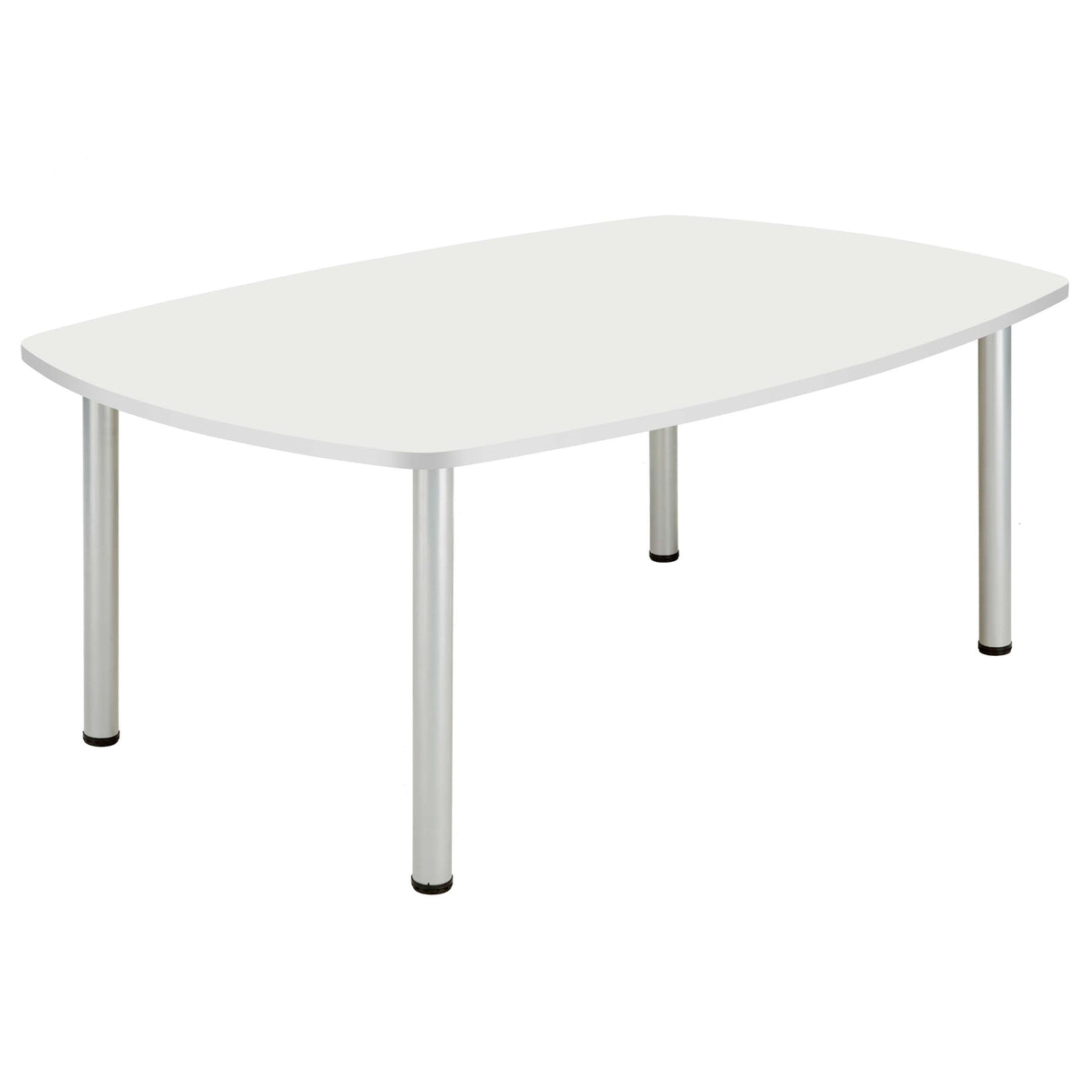 Core Pole Leg Barrel Shaped Meeting Table