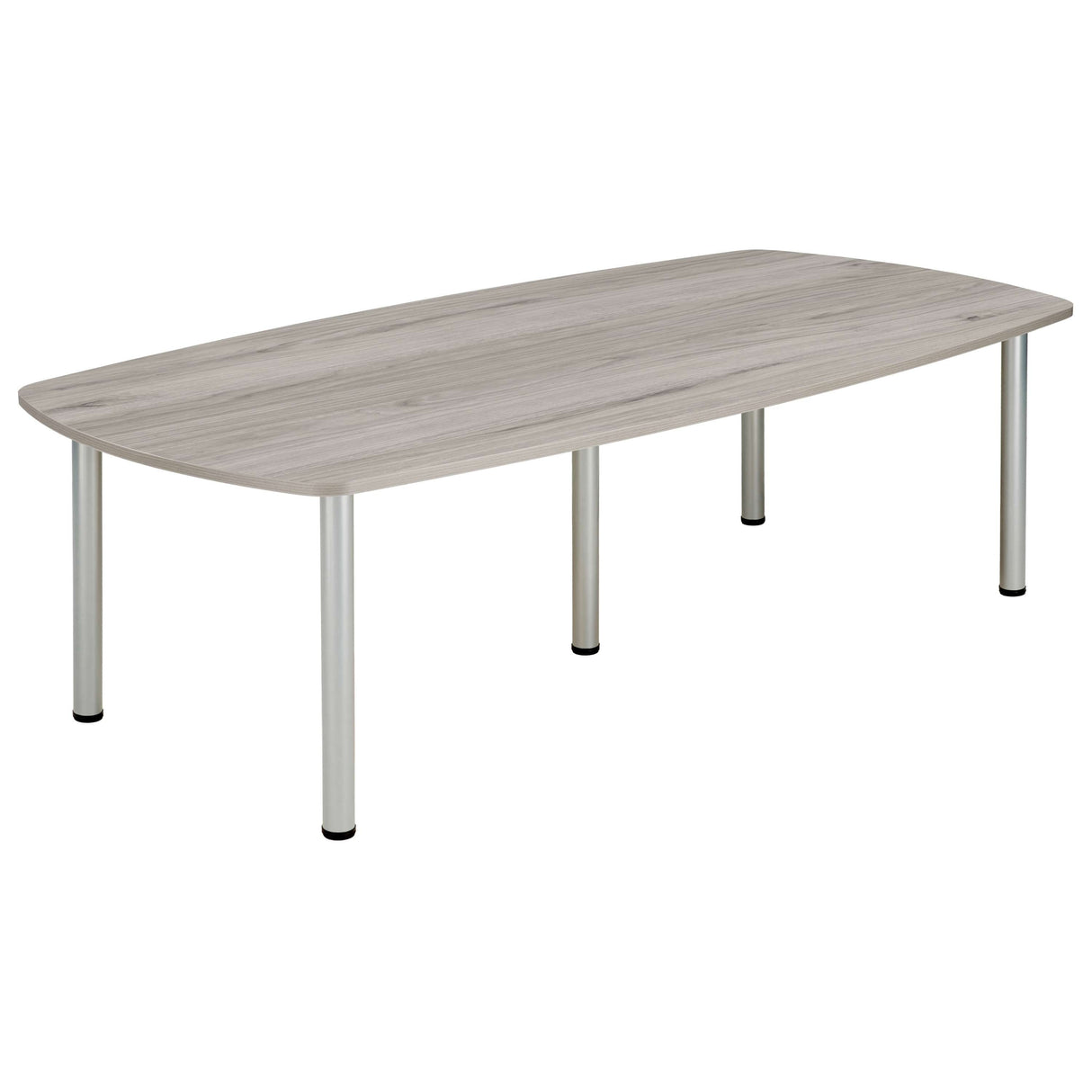 Core Pole Leg Barrel Shaped Meeting Table