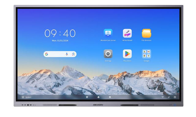 Hikvision 86" Ultra Series Android 14 Google EDLA Certified Interactive Display