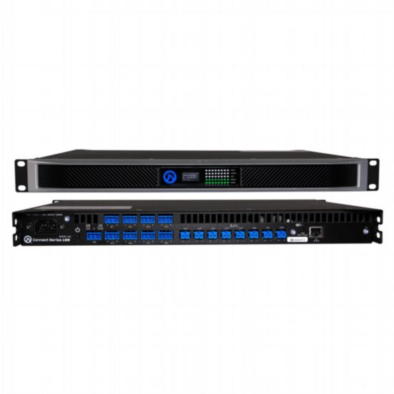 LEA Two Rack Space Eight Channel Amplifier, 160w/ch