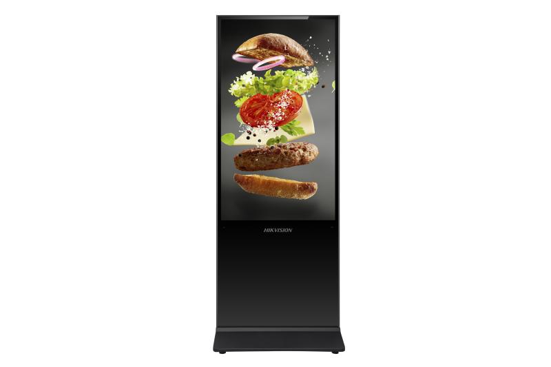 Hikvision 43" 4K Floor Standing Totem Commercial Display