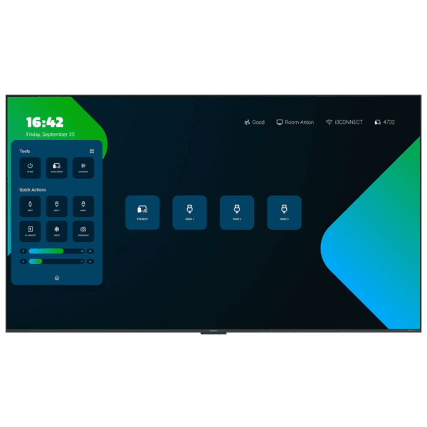 i3CONNECT Cactus 75" Non-Touch, QD-Mini LED Commercial Display