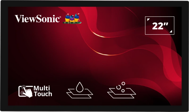 ViewSonic 2230 21.5" Open Frame Touch Monitor for 24/7 Operation