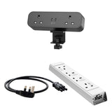 Malmo On Desk Power Bundle Black
