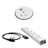 Malmo In Desk Grommet Power Bundle White