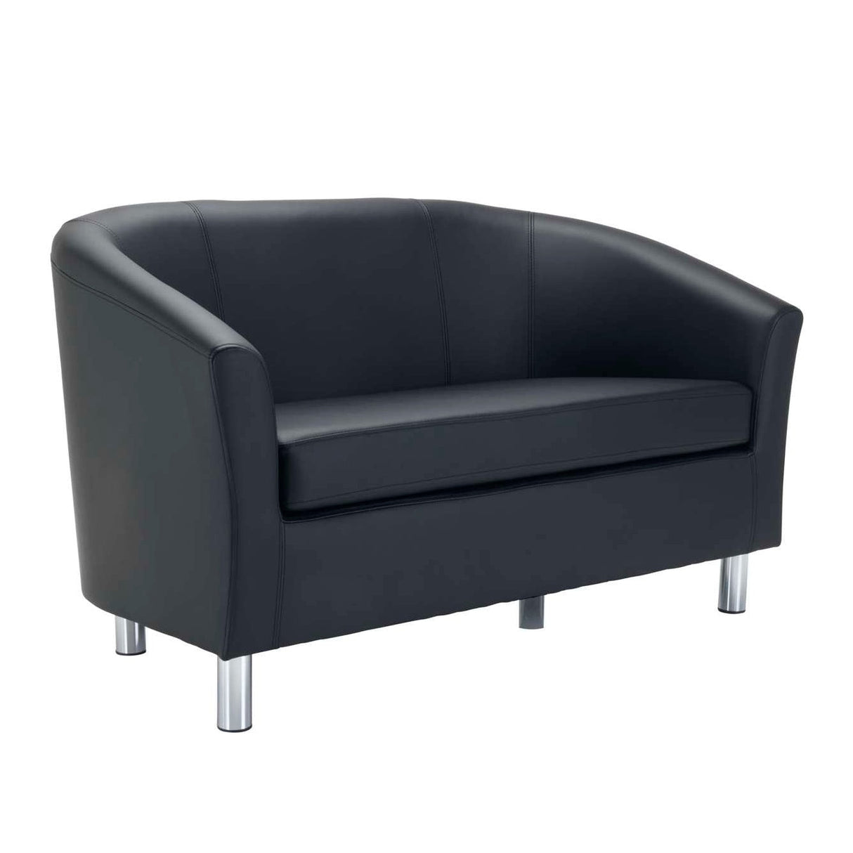 Tub Sofa with Metal Feet