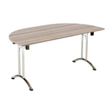 One Union D-End Folding Table
