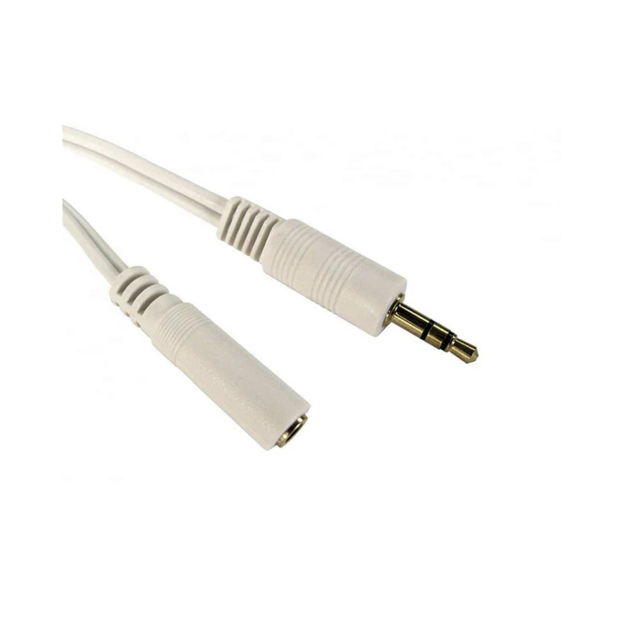 3m 3.5mm white Stereo Extension Cable (M to F)