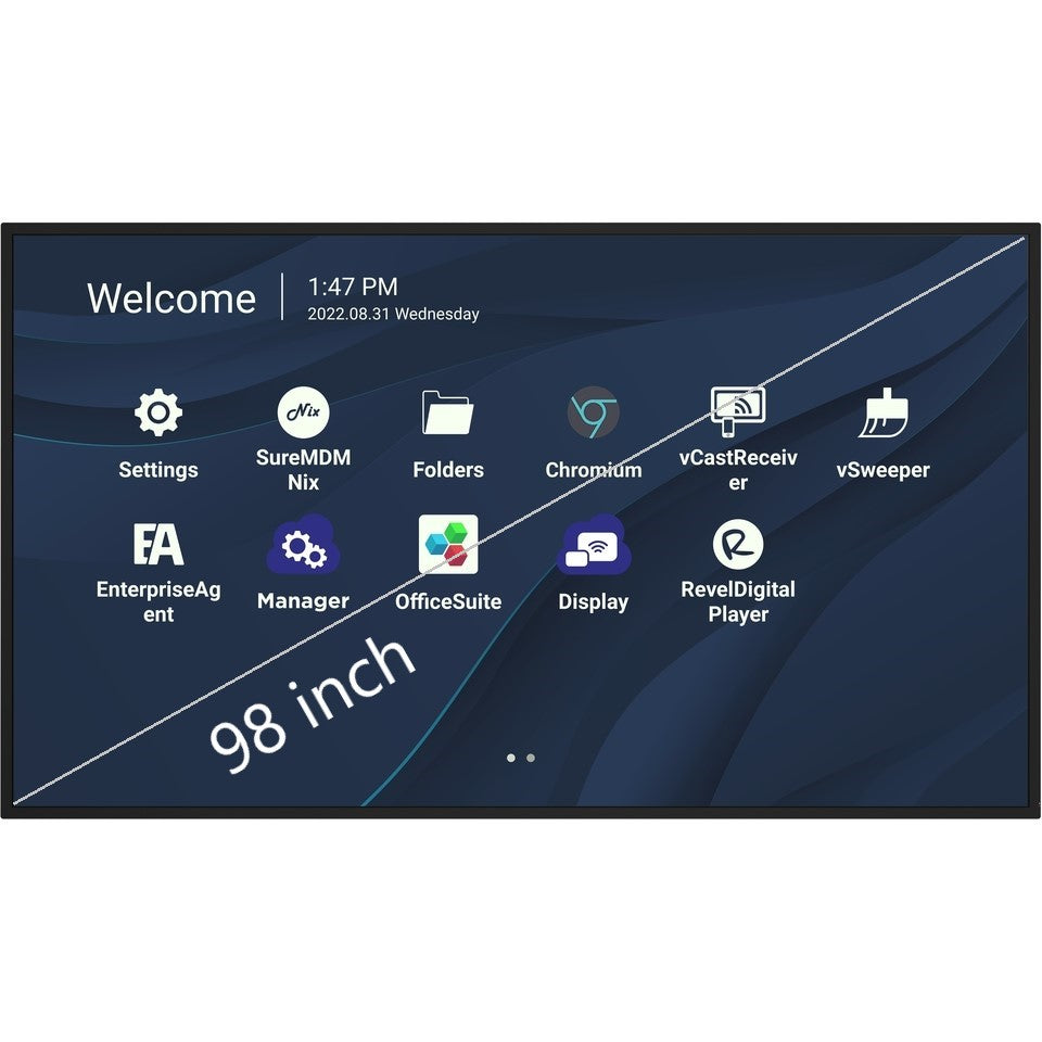 ViewSonic 98" CDE9830 4K Ultra HD Commercial Display
