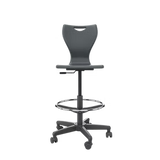 EN Classic Draughtsman Chair with Castors
