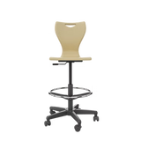 EN Classic Draughtsman Chair with Castors