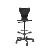 EN Classic Draughtsman Chair with Castors