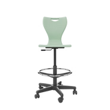 EN Classic Draughtsman Chair with Castors