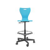 EN Classic Draughtsman Chair with Castors
