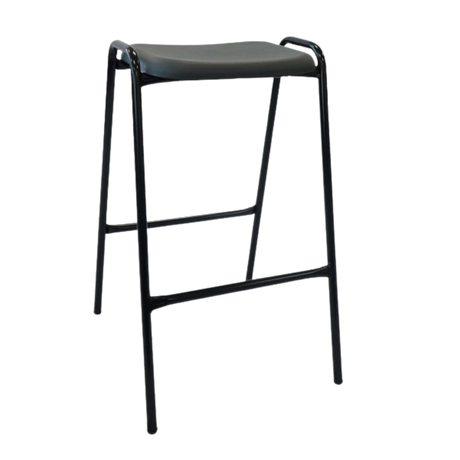 KM NP Stool, Black Frame