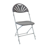 Zlite Folding Fan Back Chair