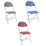 Zlite Folding Fan Back Chair