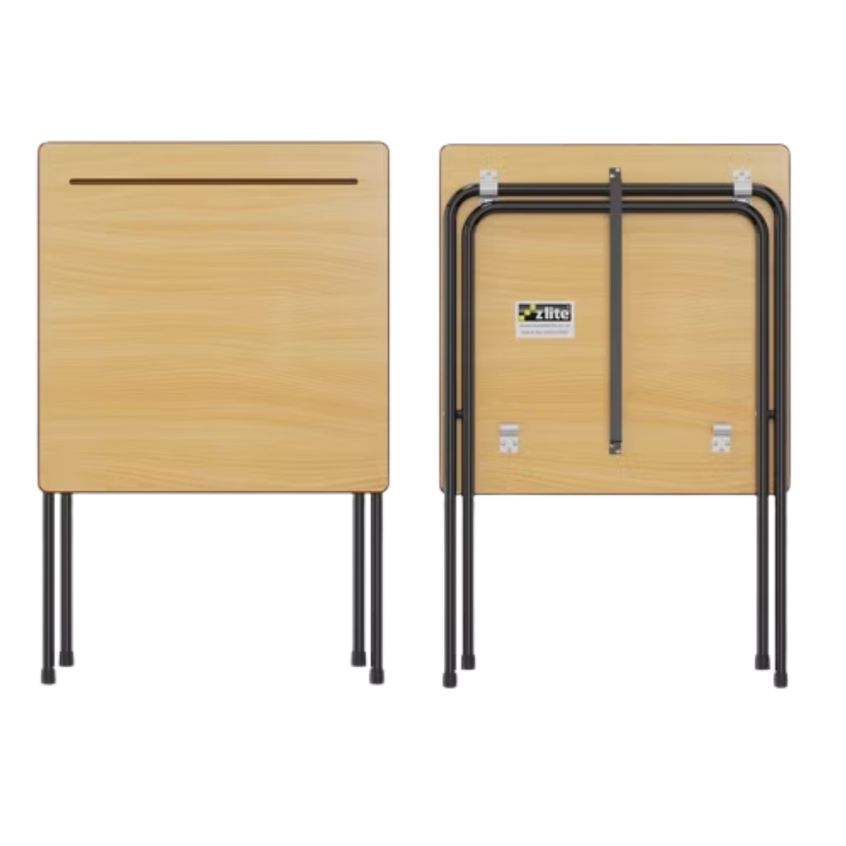 Zlite Premium Safety Folding Exam Desk