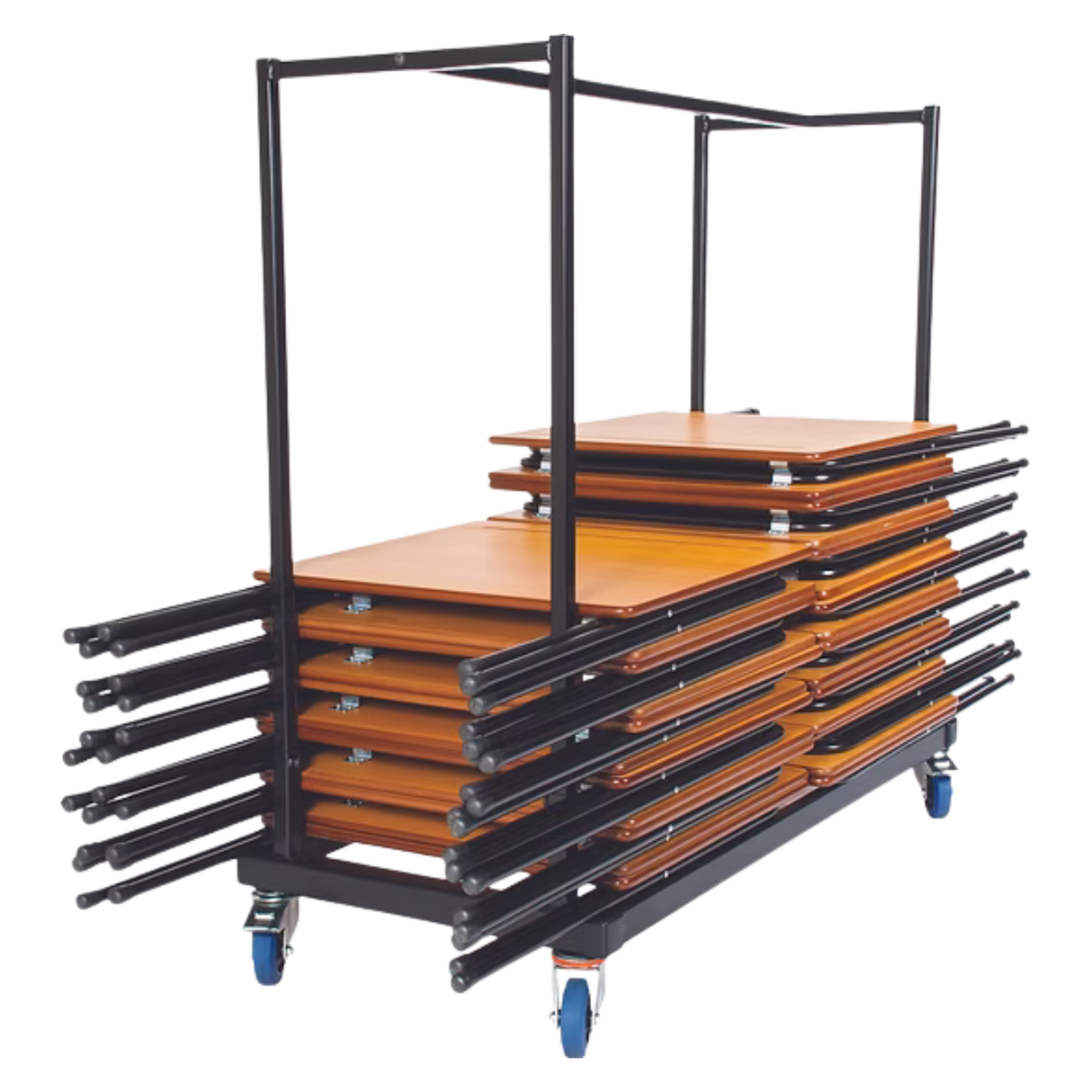 Zlite Black Horizontal 40 Desk & Trolley