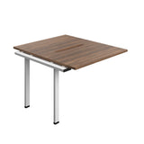 Synergy Bench Extension with Cut Out: 2 Person  : 1000 | 600 | Dark Walnut/White