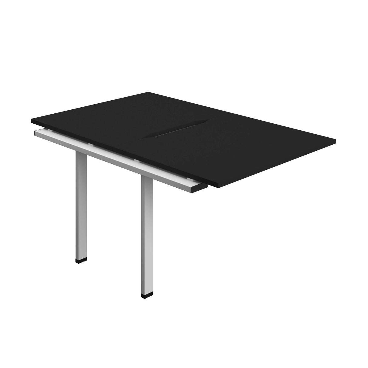 Synergy Bench Extension with Cut Out: 2 Person  : 1000 | 800 | Black/Silver