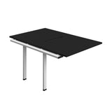Synergy Bench Extension with Cut Out: 2 Person  : 1000 | 800 | Black/White