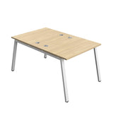 Synergy Bench with Cable Ports: 2 Person  : A-Frame Leg : 1000