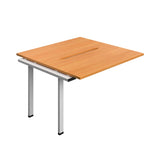 Synergy Bench Extension with Cut Out: 2 Person  : 1200 | 700 | Unlimited/Silver