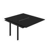 Synergy Bench Extension with Cut Out: 2 Person  : 1400 | 800 | Black/Black
