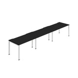 Synergy 3SP Bench Desk|1400X800mm|GoalPost|Black/White