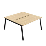 Synergy Bench with Cut Out: 2 Person  : A-Frame Leg : 1600