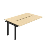 Synergy Bench Extension with Cut Out: 2 Person  : 1800 | 700 | Maple/Black