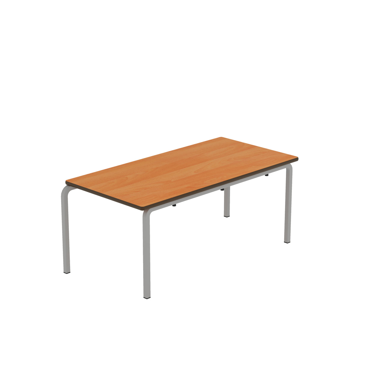 Titan Crush Bent Frame Table | 1200X600X640 | White/Grey