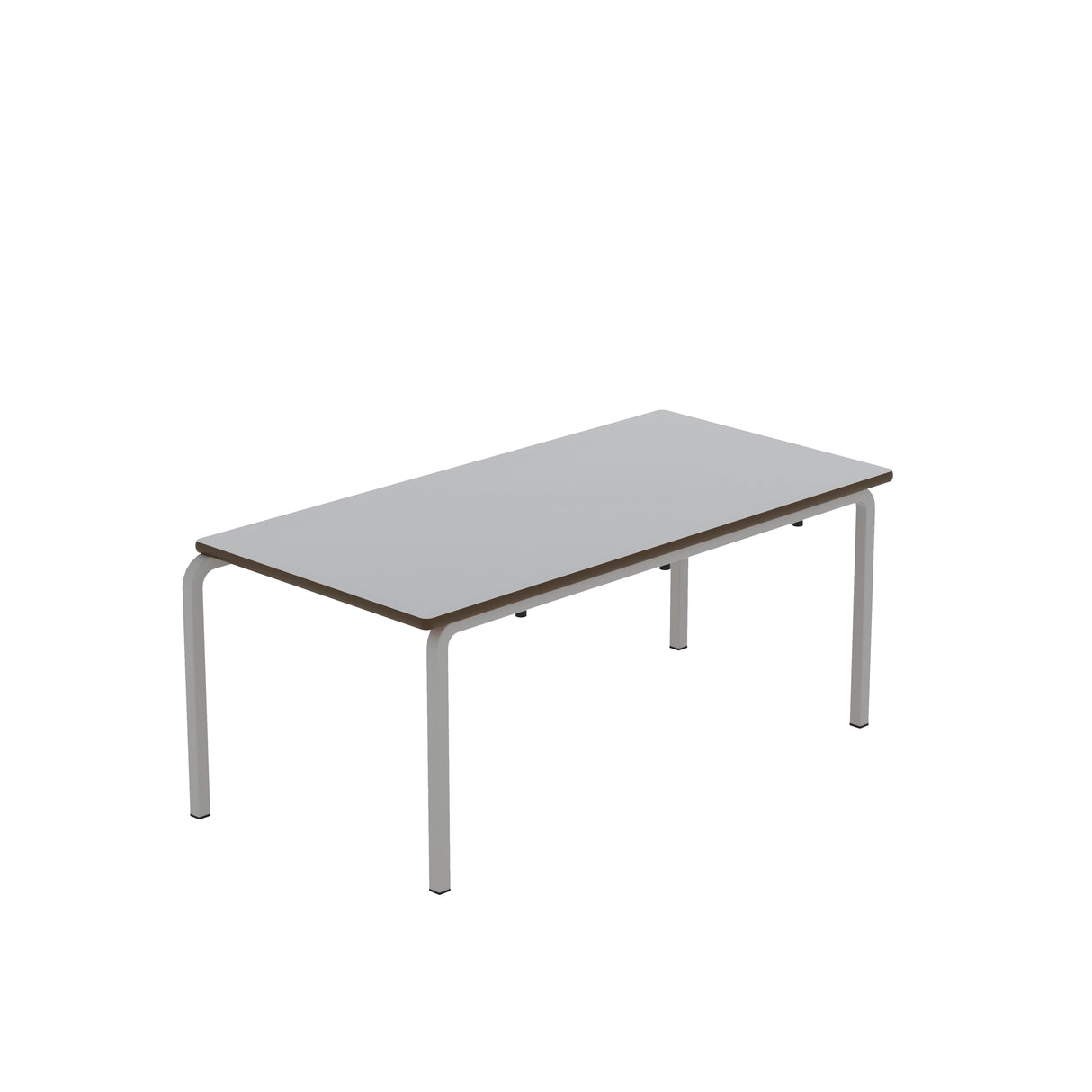 Titan Crush Bent Frame Table | 1200X600X640 | White/Grey