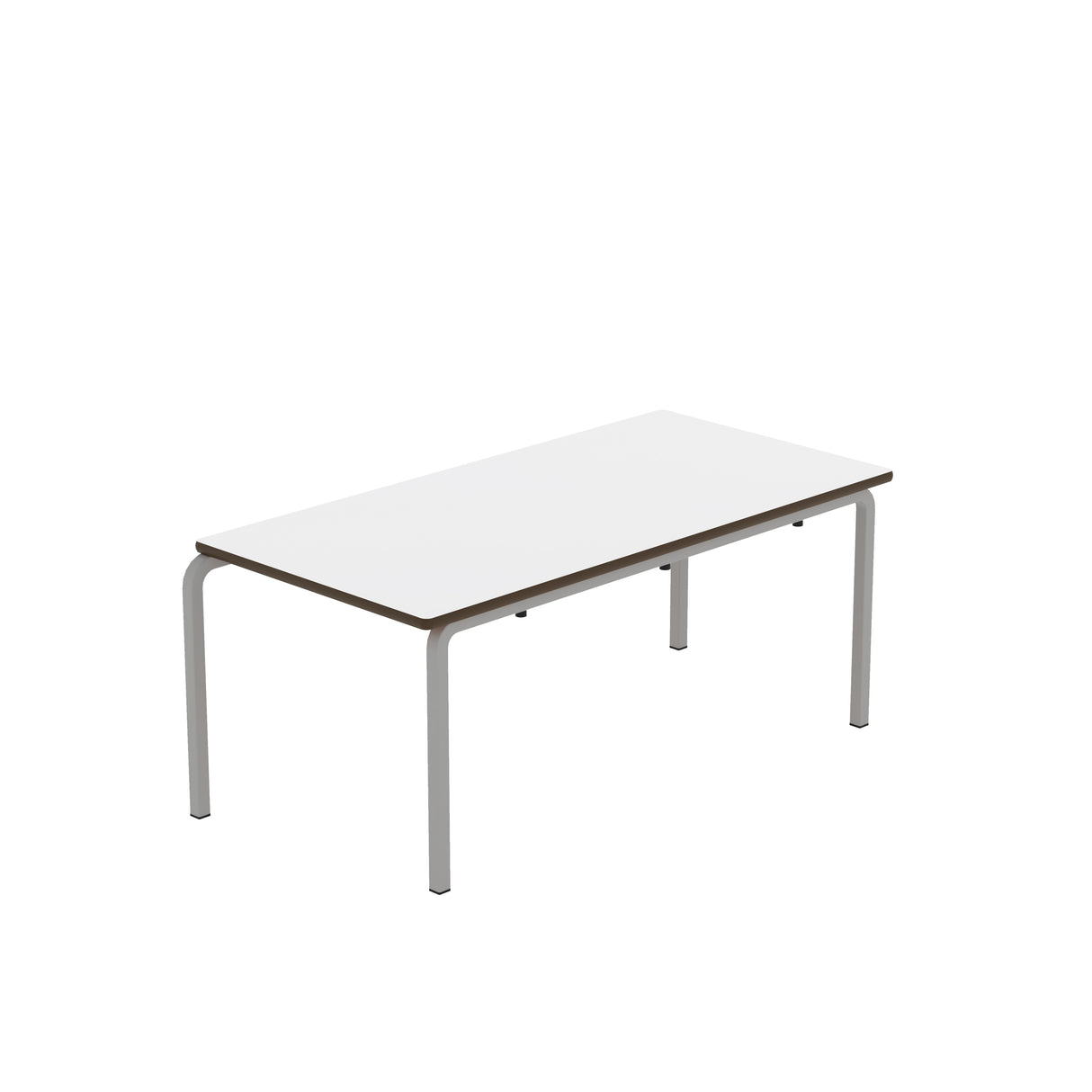 Titan Crush Bent Frame Table | 1200X600X640 | White/Grey