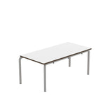 Titan Crush Bent Frame Table | 1200X600X640 | White/Grey