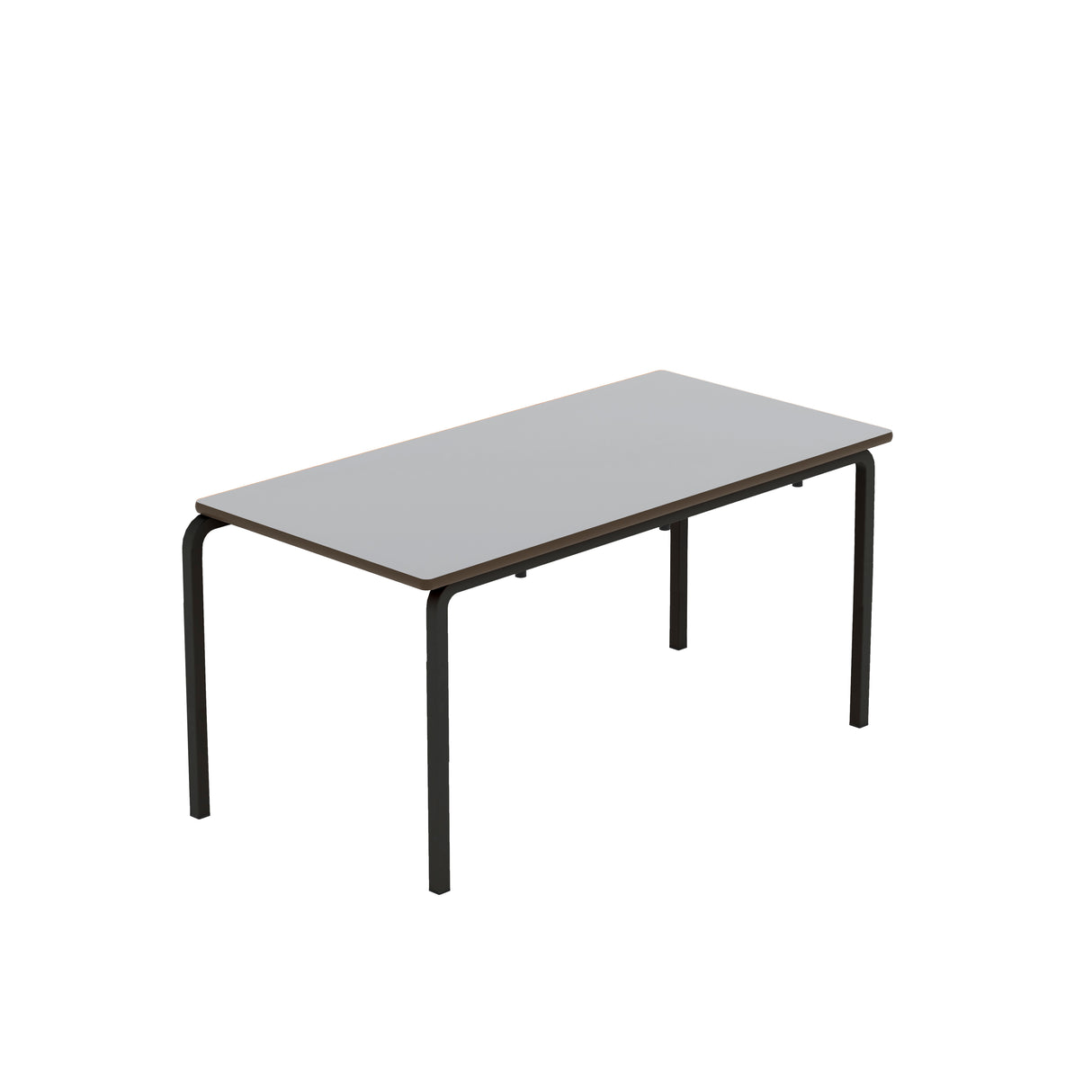 Titan Crush Bent Frame Table | 1200X600X640 | White/Grey