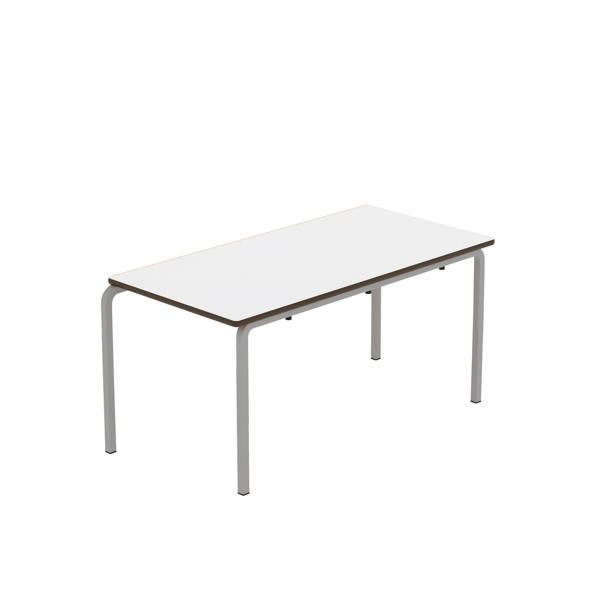 Titan Crush Bent Frame Table | 1200X600X640 | White/Grey