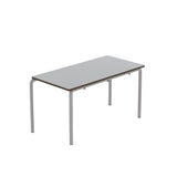 Titan Crush Bent Frame Table | 1200X600X640 | White/Grey