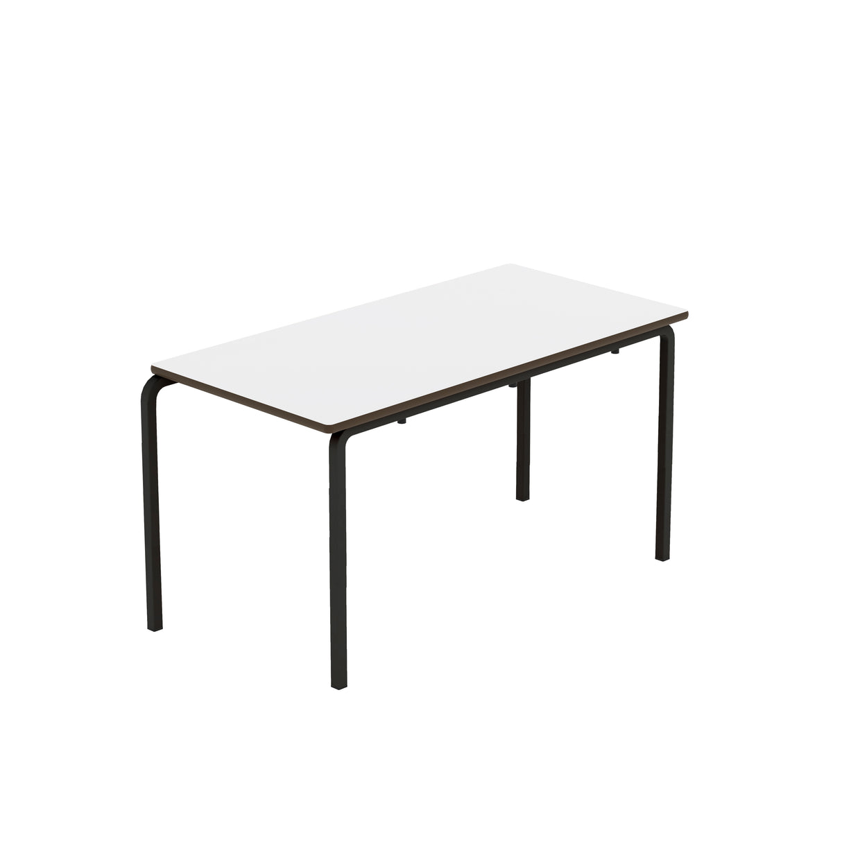 Titan Crush Bent Frame Table | 1200X600X640 | White/Grey