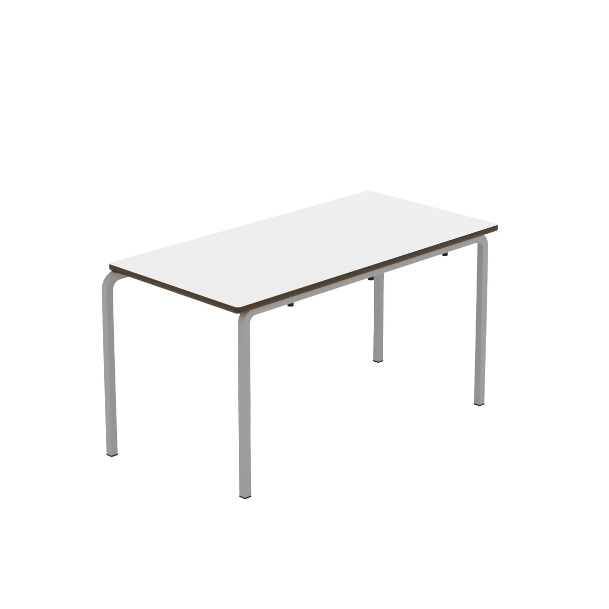 Titan Crush Bent Frame Table | 1200X600X640 | White/Grey