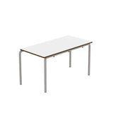 Titan Crush Bent Frame Table | 1200X600X640 | White/Grey