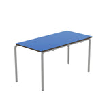 Titan Crush Bent Frame Table | 1200X600X640 | White/Grey