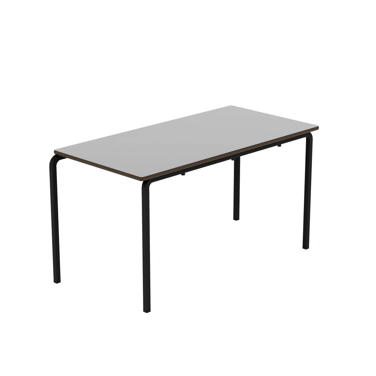 Titan Crush Bent Frame Table | 1200X600X640 | White/Grey