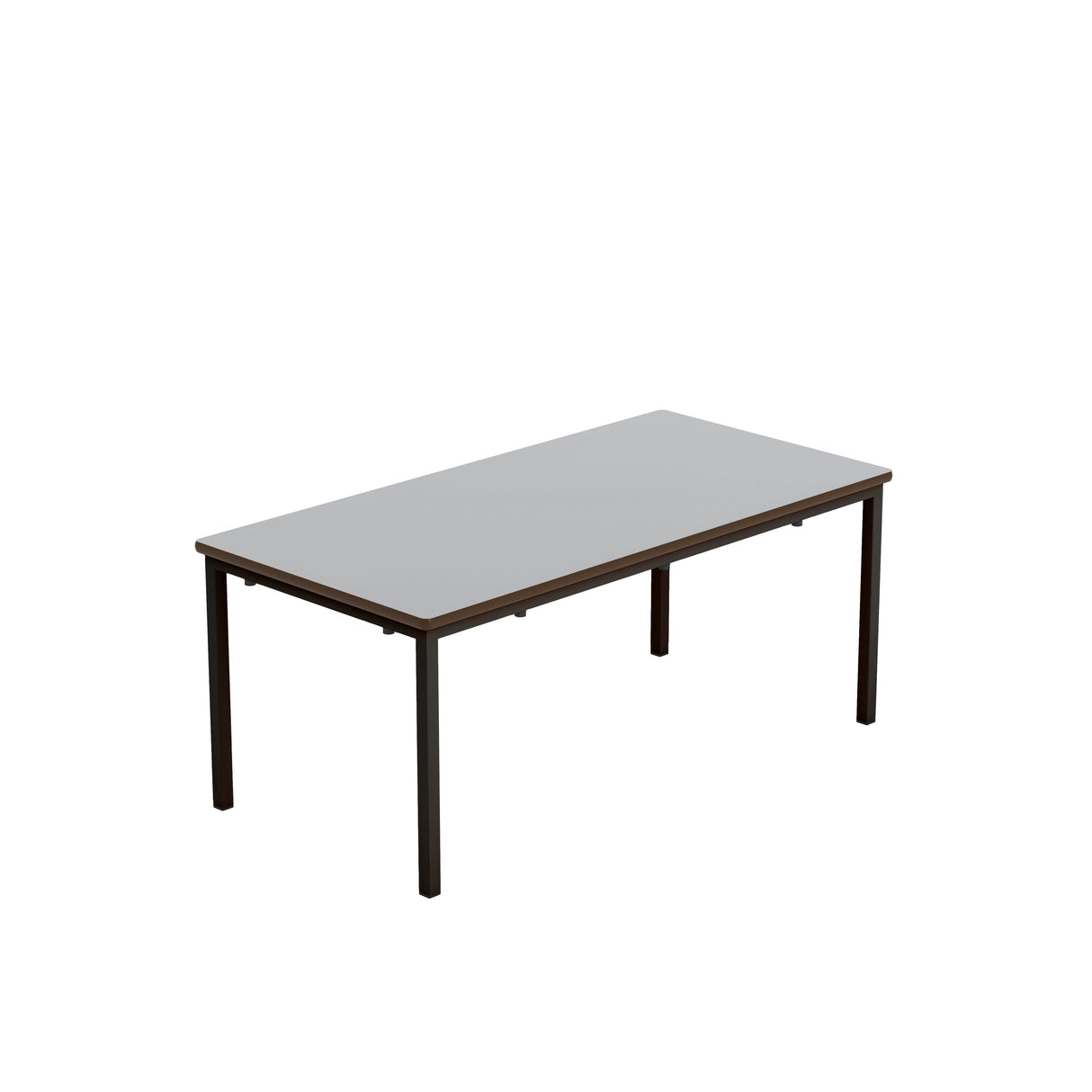 Titan Welded Frame Table | 1100X550X460 | White/Black