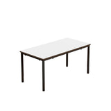 Titan Welded Frame Table | 1100X550X460 | White/Black
