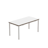 Titan Welded Frame Table | 1100X550X460 | White/Black