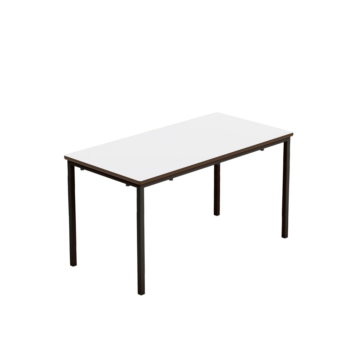 Titan Welded Frame Table | 1100X550X460 | White/Black